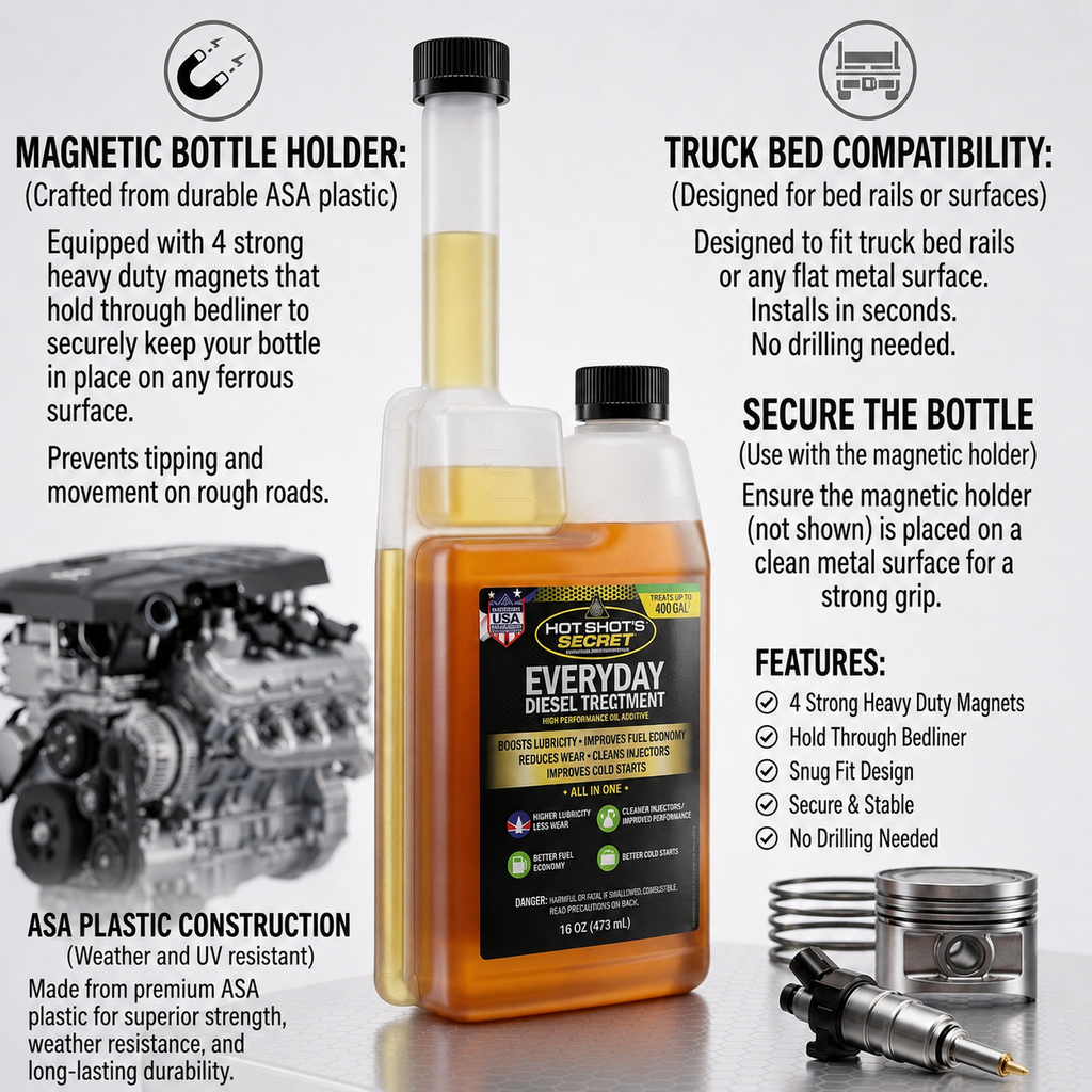 Magnetic Hot Shot’s Secret EDT Truck Bed & Toolbox Holder